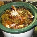 slow cooked stock