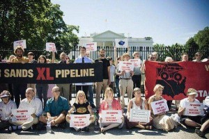white house protest